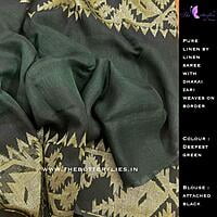 PURE LINEN BY LINEN SAREE GSSSLIN21377