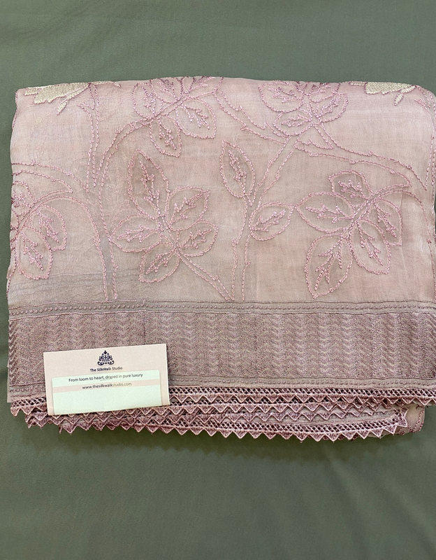 Daisy - Super Net Organza in Thread Embroidery SWS166