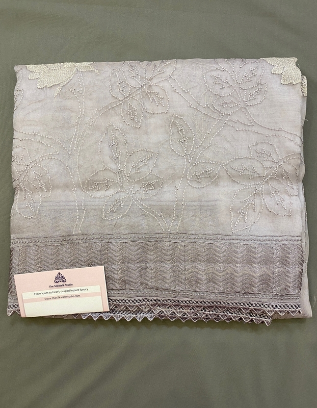 Daisy - Super Net Organza in Thread Embroidery SWS166