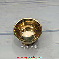 Handcrafted Brass Padam Pyala Chandan Kumkum Haldi Multipurpose Bowl
