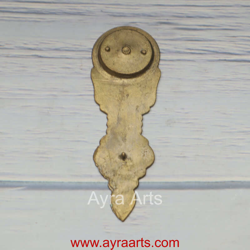 Brass Karpoora Aarti Camphor Burner Spoon for Pooja & Mandir Use