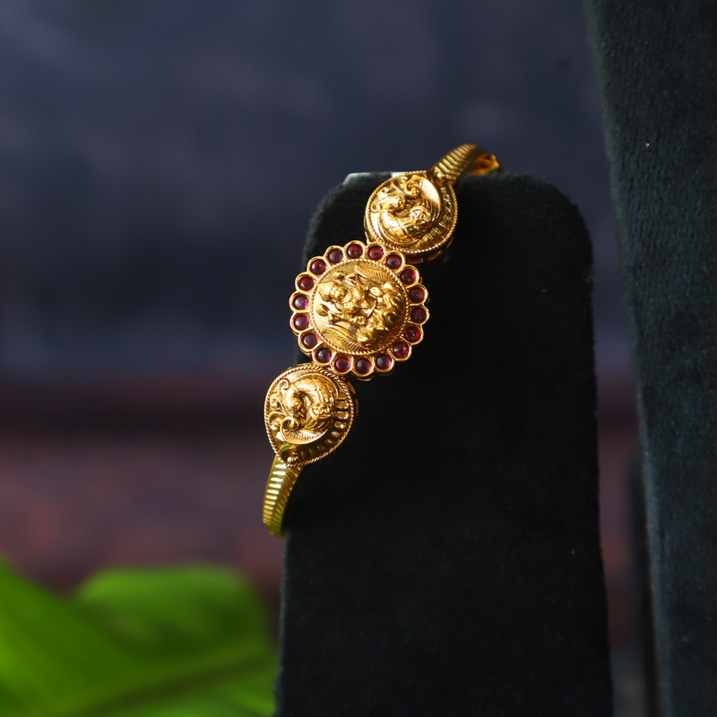 Antique Lakshmi Open Type Bracelet