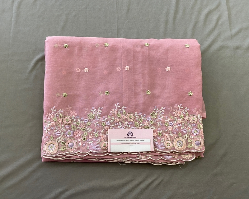 Rachel - The Crush Organza in Thread Embroidery SWS190