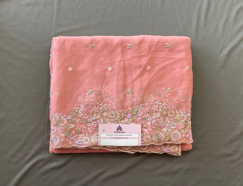 Rachel - The Crush Organza in Thread Embroidery SWS190