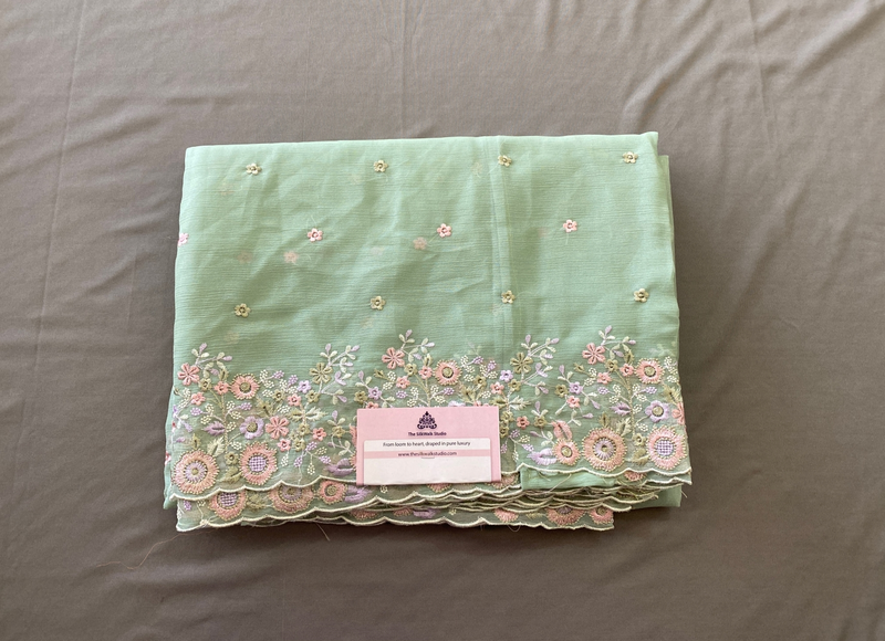 Rachel - The Crush Organza in Thread Embroidery SWS190