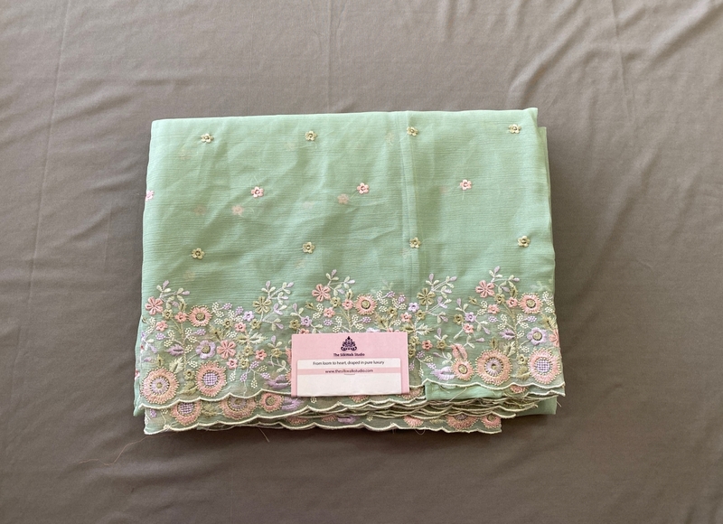 Rachel - The Crush Organza in Thread Embroidery SWS190