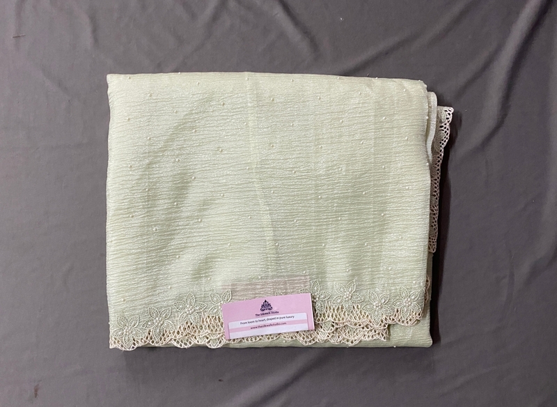 Rachel - The Crush Organza Saree in Bead Work SWS192