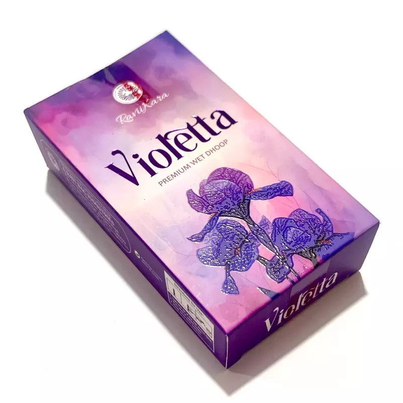 Raviikara VIOLETTA Premium Wet Dhoop (10 Sticks)