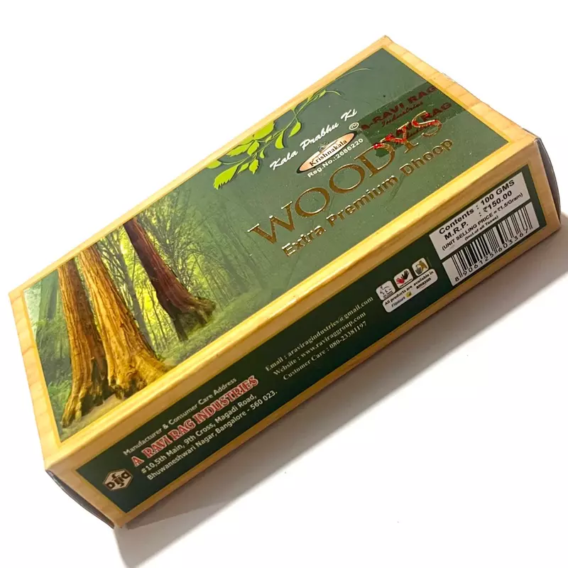 Raviikara WOODYS Premium Wet Dhoop 100g