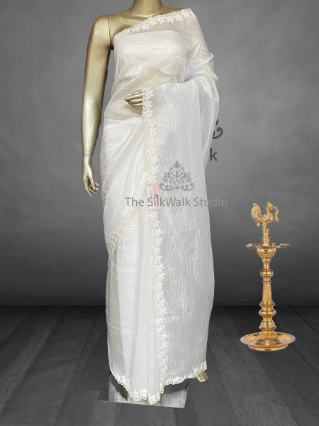 Rachel - The Crush Organza Saree in Bead Work SWS192
