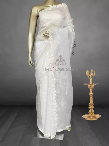 Rachel - The Crush Organza Saree in Bead Work SWS192