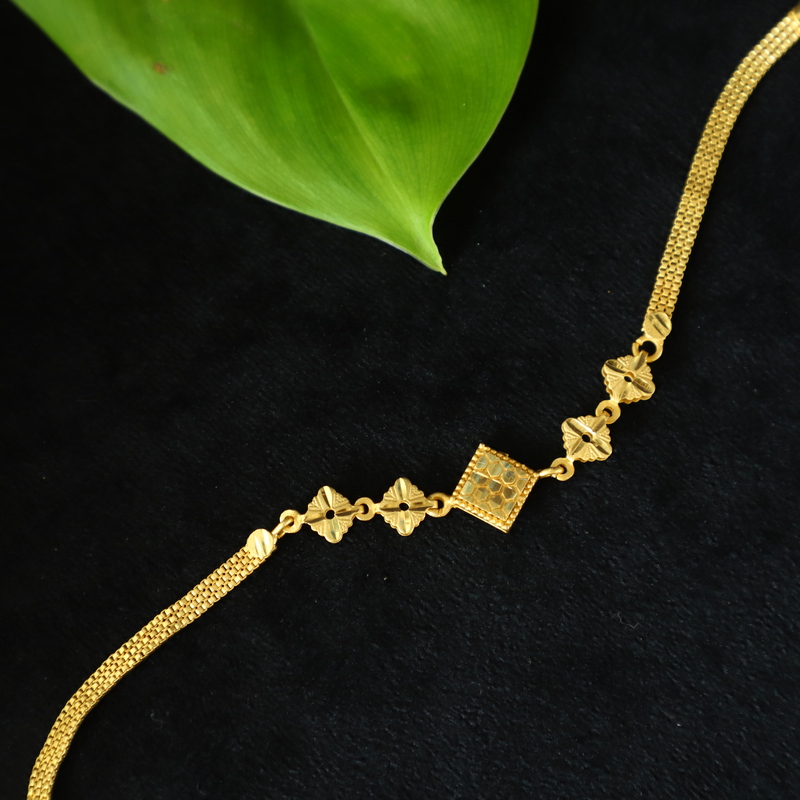 Gold finishing  bracelet design