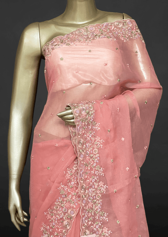 Rachel - The Crush Organza in Thread Embroidery SWS190