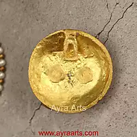 Unique Design Brass Ganesha Wall Hanging - 4 inch Height