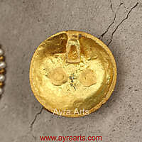 Unique Design Brass Ganesha Wall Hanging - 4 inch Height