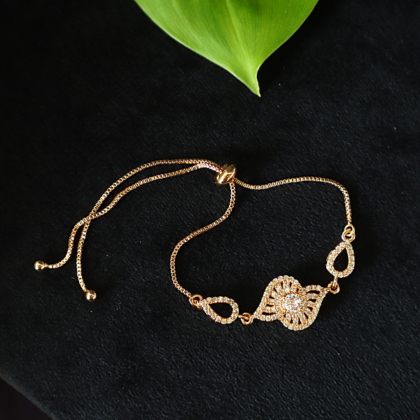 OVAL SHAPE ROSE GOLD BRACELET