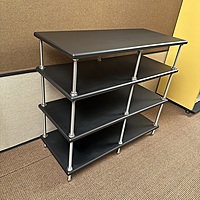 VAC - 4 Shelf Double Width - 44” x 20” AV Rack V2 - Black - AVR-4S-2CV2 VAC - 4 Shelf Double Width - 44” x 20” AV Rack V2 - Black - AVR-4S-2CV2
