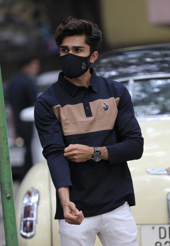 Being Winged - Color Blocked Polo Shirt