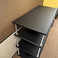 VAC - 4 Shelf Double Width - 44” x 20” AV Rack V2 - Black - AVR-4S-2CV2 VAC - 4 Shelf Double Width - 44” x 20” AV Rack V2 - Black - AVR-4S-2CV2