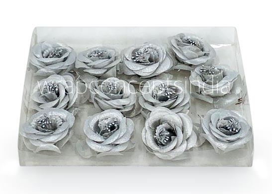 Rose Flower-Silver