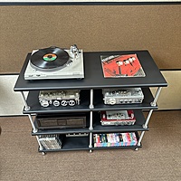 VAC - 4 Shelf Double Width - 44” x 20” AV Rack V2 - Black - AVR-4S-2CV2 VAC - 4 Shelf Double Width - 44” x 20” AV Rack V2 - Black - AVR-4S-2CV2