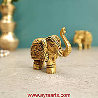 Brass Elephant 2 Inch Height