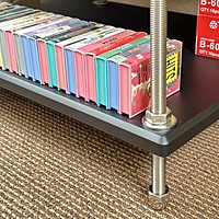 VAC - 4 Shelf Double Width - 44” x 20” AV Rack V2 - Black - AVR-4S-2CV2 VAC - 4 Shelf Double Width - 44” x 20” AV Rack V2 - Black - AVR-4S-2CV2