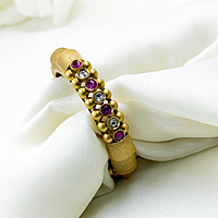 Brass Screw Single Bangle
