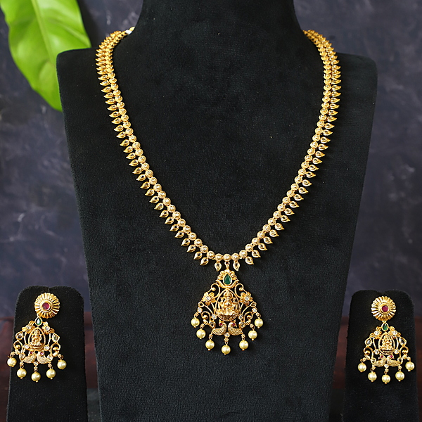 Traditional long haram neck piece