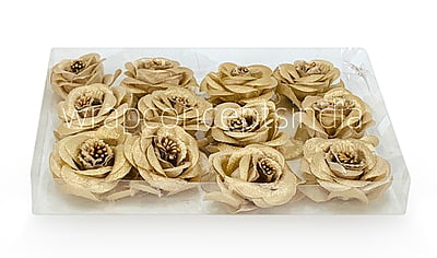 Rose Flower-Light Gold