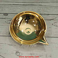 Brass Plain Agal Diya Deepam Vilakku