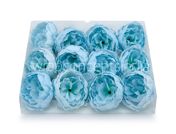 Powder Blue Peony
