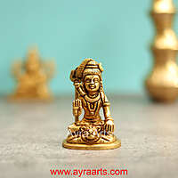 Brass Shiva Idol - 3 Inch Height