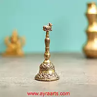 Premium Brass Nandi Bell - 4 Inch Height