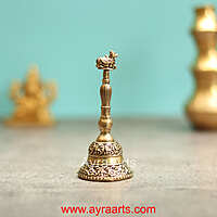 Premium Brass Nandi Bell - 4 Inch Height