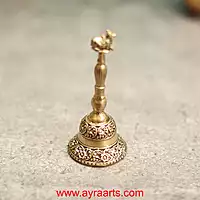 Premium Brass Nandi Bell - 4 Inch Height