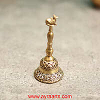 Premium Brass Nandi Bell - 4 Inch Height