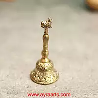 Premium Brass Nandi Bell - 4 Inch Height