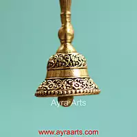 Premium Brass Nandi Bell - 4 Inch Height