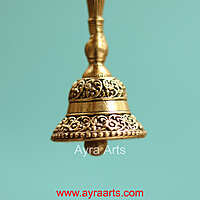 Premium Brass Nandi Bell - 4 Inch Height