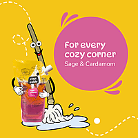 1L- Sage & Cardamom -Liquid Refills