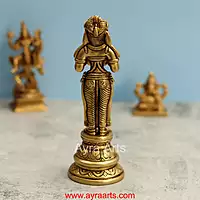 Brass Deep Lakshmi - 8 Inch Height