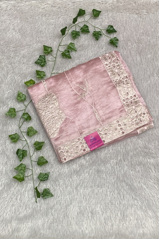 Nyra - Applique Saree 24459