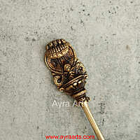 Brass Havan Spoon - 6.5 Inch Length