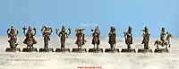 Brass Dhashavatharam Set - 2.5 Inch Height