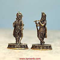 Brass Dhashavatharam Set - 2.5 Inch Height