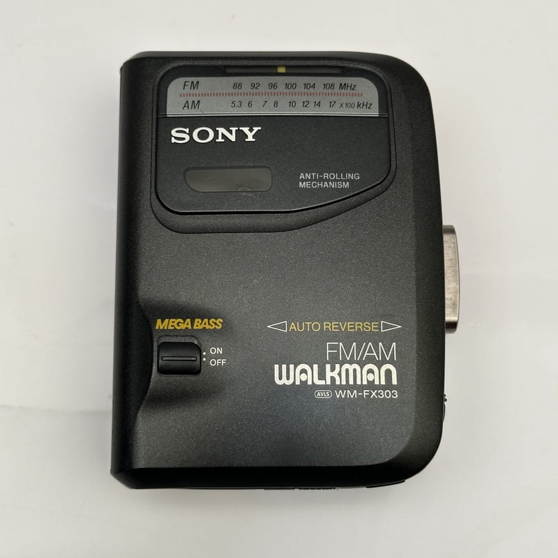 SONY - Stereo Cassette Walkman - FM/AM - WM-FX303 SONY - Stereo Cassette Walkman - FM/AM - WM-FX303