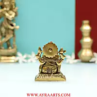 Buy Brass Ganesh Murti Ganpati Idol - 3.5 Inch Height