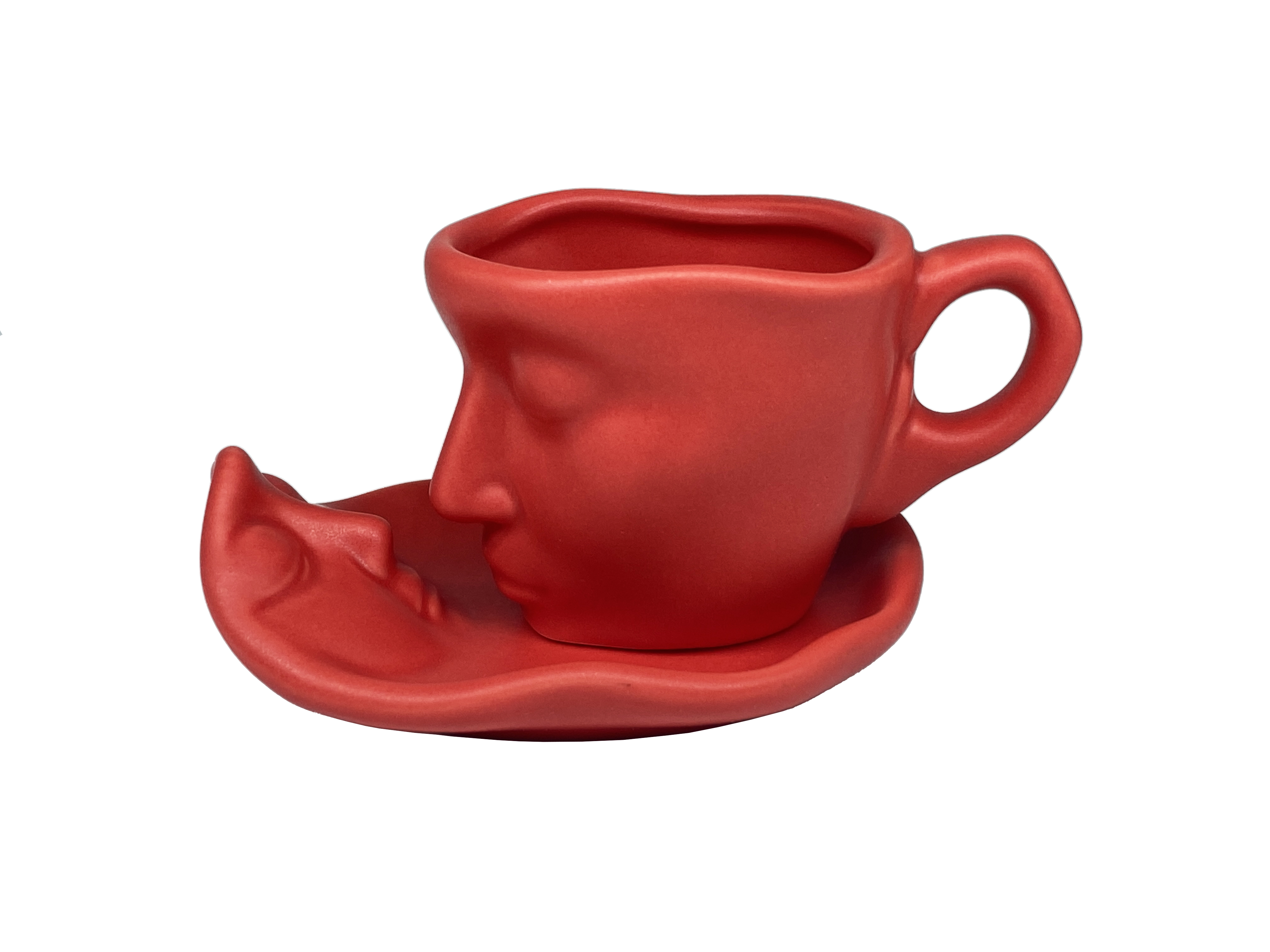 European Face Coffee Cup