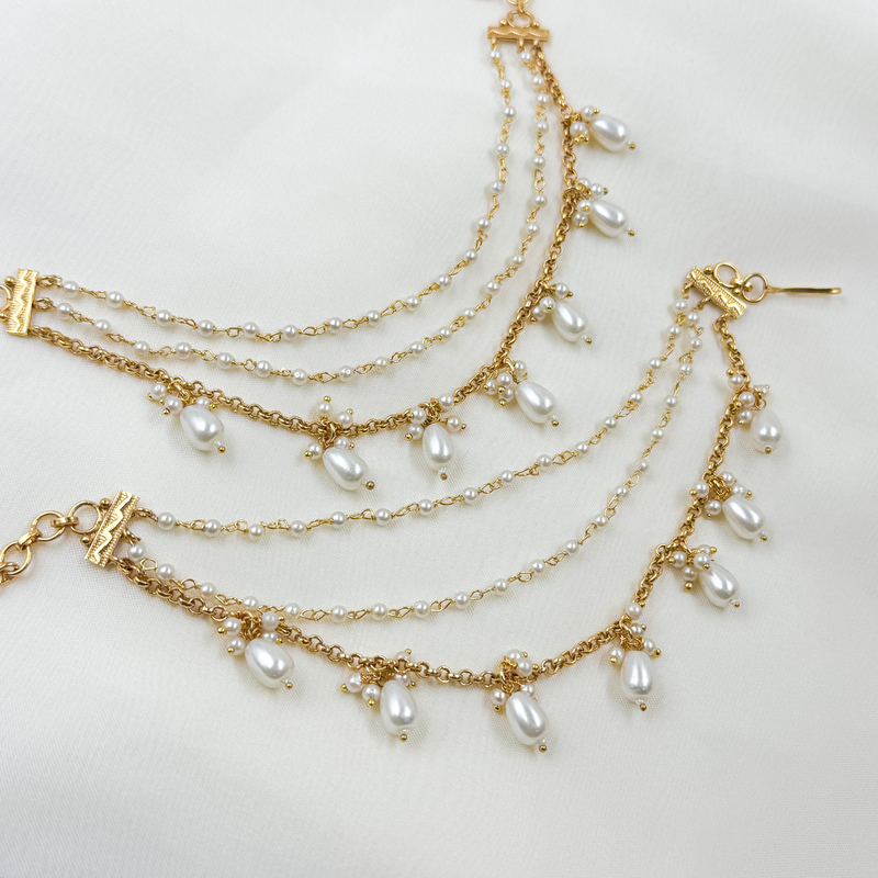 SARANAM TWO LAYER LAKSHMI DOLLAR LONG HARAM